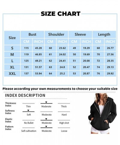 Womens Quarter Zip Pullover Long Sleeve Half Zip Hoodies Fleece Oversized Sweatshirt Fall Sweatshirts with Pockets A-purple $...