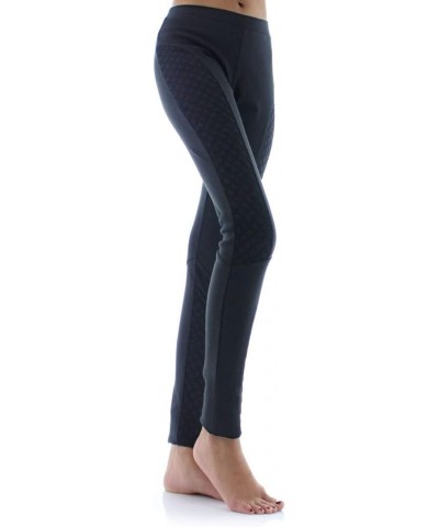 Koldre Quilted Diamond Leggings Black $21.41 Leggings