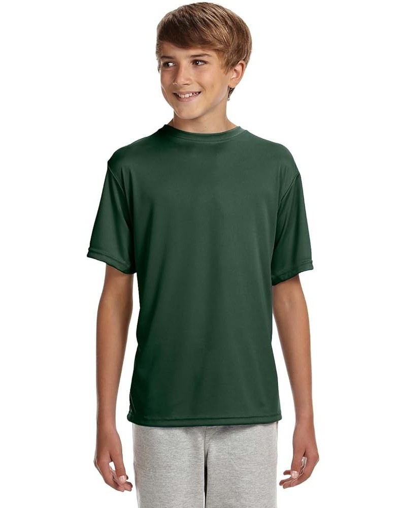 Youth Cooling Performance Crew Short Sleeve Tee Forest $7.54 T-Shirts