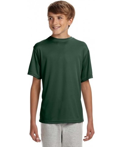 Youth Cooling Performance Crew Short Sleeve Tee Forest $7.54 T-Shirts