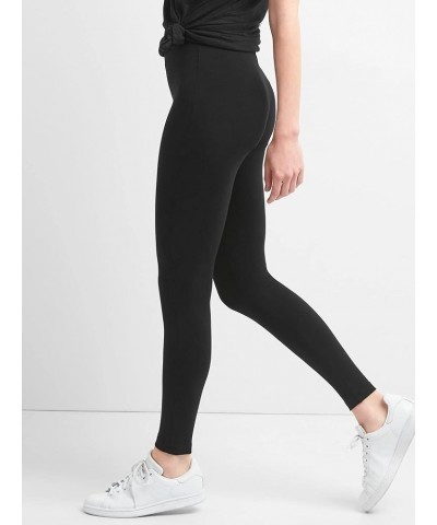 Women's Basic Legging Pant True Black $14.81 Leggings