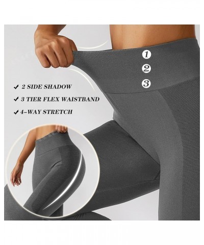 Scrunch Butt Lifting Workout Leggings for Women High Waist Yoga Pants Amplify Gym Seamless Booty Tights 1 -gray $14.37 Active...