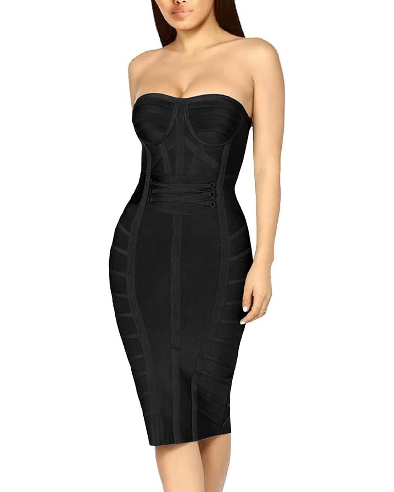 Women's Retro Charm Off Shoulder Stretch Fit Dress for Party Drbd71794-black $31.95 Dresses