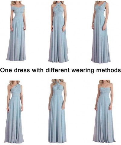 Bridesmaid Dresses Long Prom Dresses Multiple Wearing Methods Bridesmaid Gowns Light Yellow $46.74 Dresses