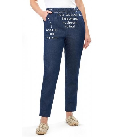 Women's Pull On Denim Jeans – Soft and Lightweight with a Bit of Stretch Stone $16.17 Others