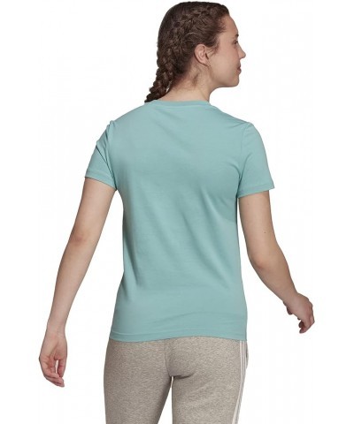 Women's Essentials Slim Logo Tee Mint Ton/White $11.53 Activewear