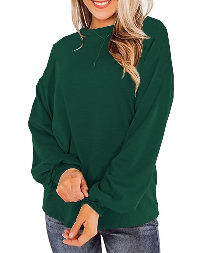 Womens Leopard Print Long Sleeve Shirts Fall Casual Crewneck Color Block Tops Sweatshirts Z Green $17.09 Tops