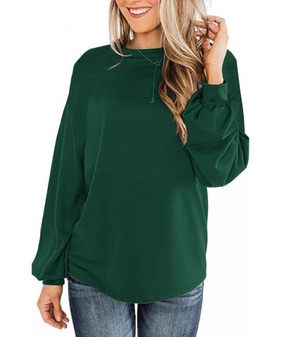 Womens Leopard Print Long Sleeve Shirts Fall Casual Crewneck Color Block Tops Sweatshirts Z Green $17.09 Tops