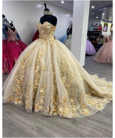 Strapless Quinceanera Dresses Ball Gown Puffy Sweet 16 Dresses for Teens Sweetheart Pegeant Gowns for Women CXL087 Dusty Mauv...