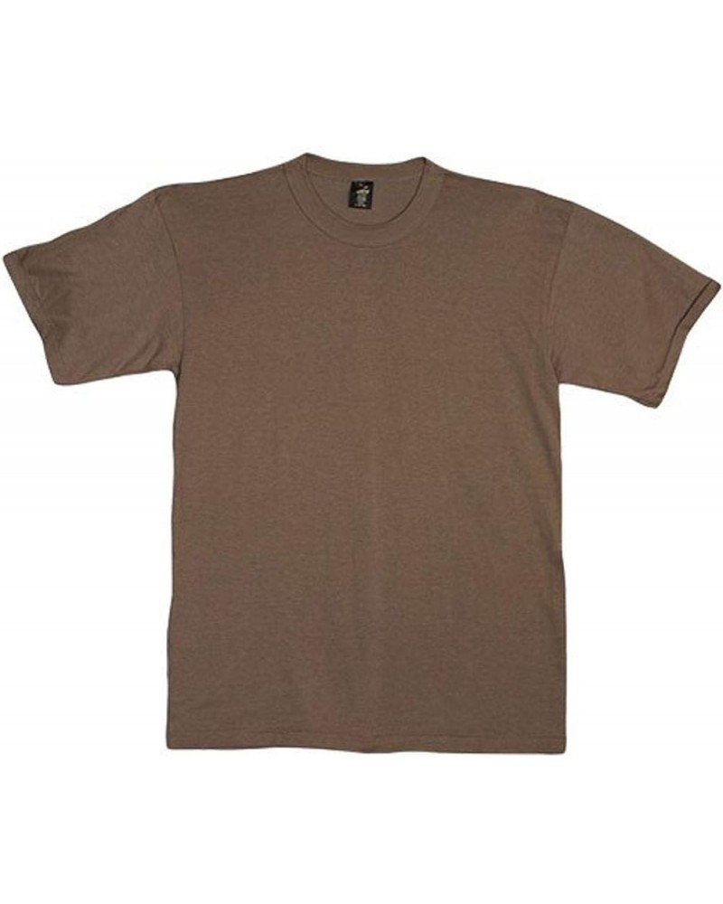 Short Sleeve T-Shirt Brown $10.23 T-Shirts