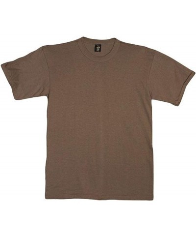 Short Sleeve T-Shirt Brown $10.23 T-Shirts