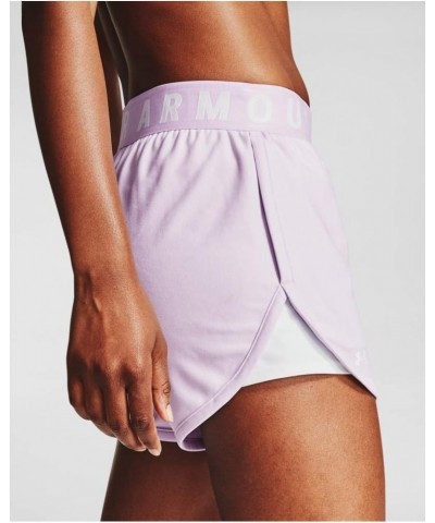 Women's Play Up 5-inch Shorts Crystal Lilac (570)/White $14.80 Activewear