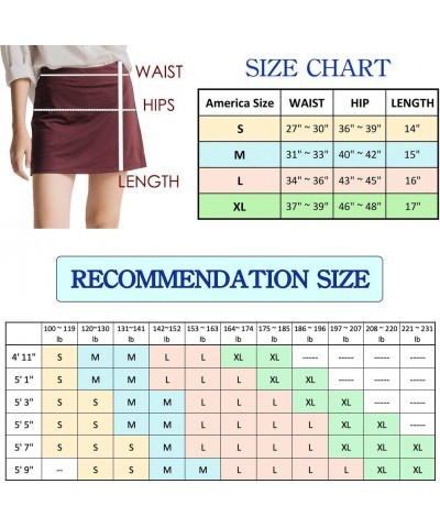 Skort for Women Lightweight Activewear Skirt for Running Tennis Golf Workout Pickleball Walking Casual Golden Violet Zipper P...