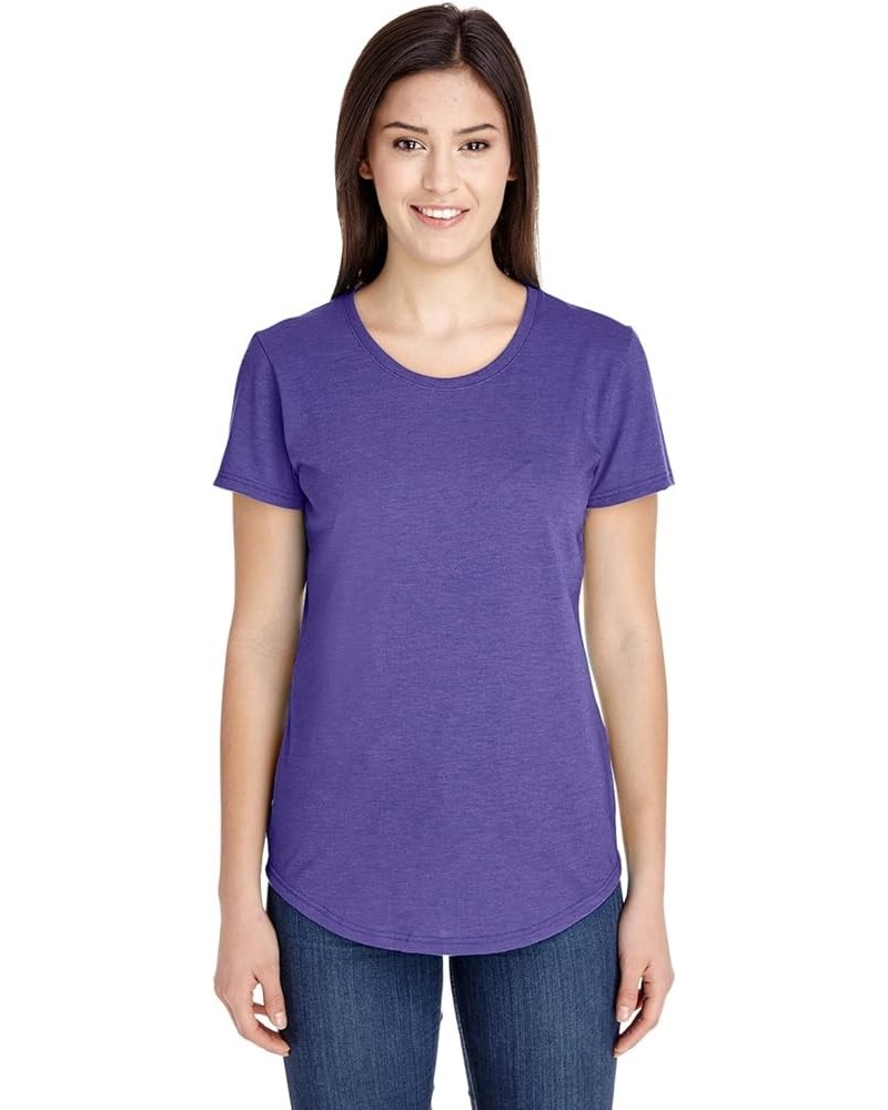 Tri-Blend Tee (6750L) Heather Purple $8.59 T-Shirts