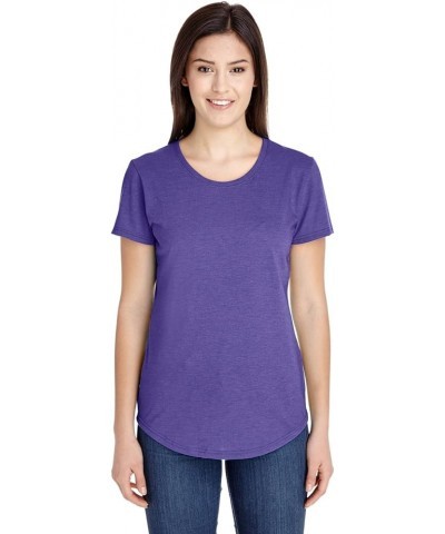 Tri-Blend Tee (6750L) Heather Purple $8.59 T-Shirts