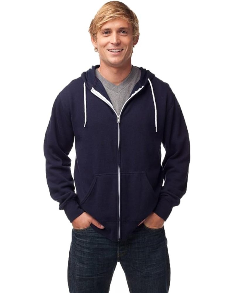 Independent Trading Co. Unisex Sherpa-Lined Hooded Sweatshirt (EXP90SHZ) Classic Navy $12.60 Hoodies & Sweatshirts