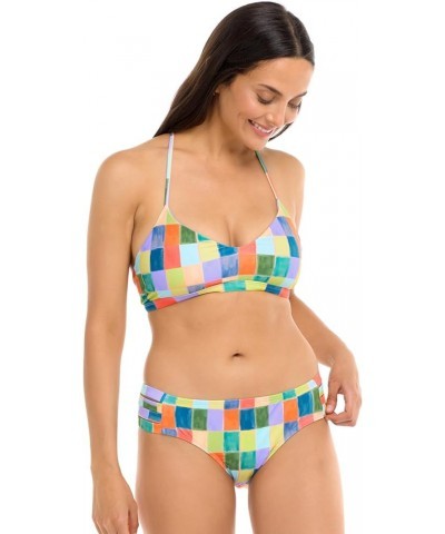 Women's Standard Nuevo Contempo Full Coverage Bikini Bottom Swimsuit Aloha Vibes $13.61 Swimsuits