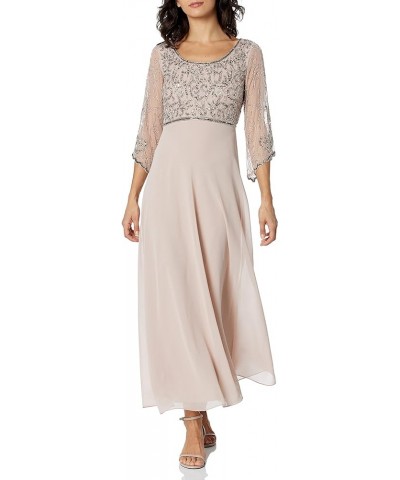 Women's Petite Beaded Jacket Dress Blush/Mercury $80.64 Dresses