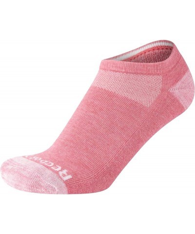 Women's No Show Athletic Breathable Low Cut Cushioned Socks (12 Pack) Pink Rose Multi $13.99 Activewear