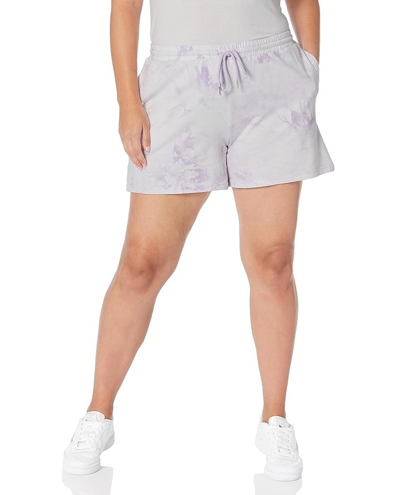 Women's Plus Size Short Lila Lilac Tie Dye $7.73 Hosiery