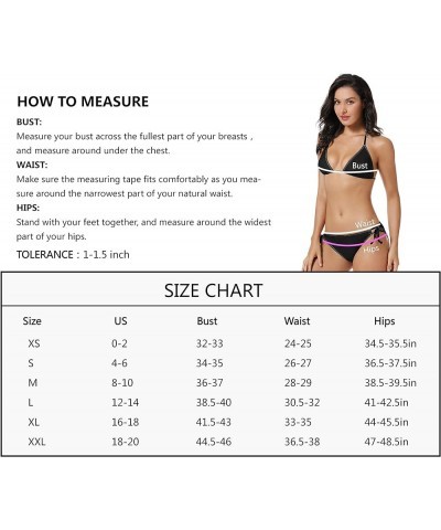 Thong Bikini Swimwear Classic Three-Point Bikini Swimsuit for Women Color17 $15.67 Swimsuits