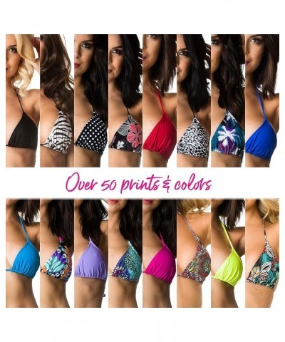 Coqueta Swimwear Women's Brazilian Bikini Triangle Top Non Padded Sexy Separates Usa $16.67 Swimsuits