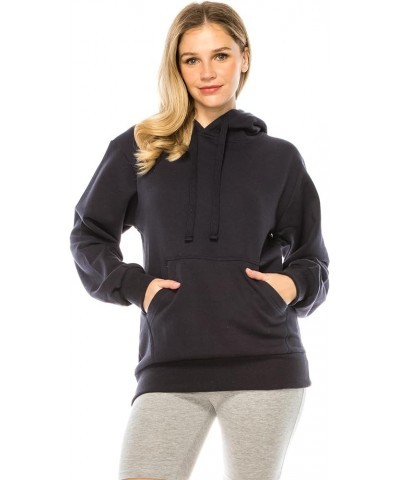 Women's Oversized Hoodie Pullover - Medium Weight Fleece Warm Loose Fit Casual Long Sleeve Hooded Sweatshirts Top Navy $15.00...