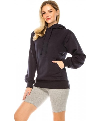 Women's Oversized Hoodie Pullover - Medium Weight Fleece Warm Loose Fit Casual Long Sleeve Hooded Sweatshirts Top Navy $15.00...