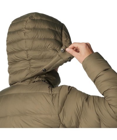 Women's Hexbreaker Elite Down Jacket Green $75.11 Jackets