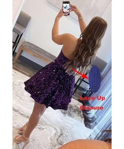 Sequin Short Homecoming Dresses for Teens Sparkly A Line Prom Dress Tight Cocktail Dresses Evening Gown with Pocket Mairgold ...