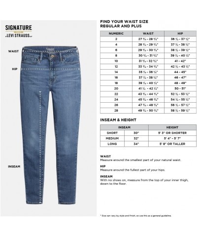 Women's Totally Shaping Pull-on Skinny Jeans (Available in Plus Size) Camellia Creek $15.03 Jeans