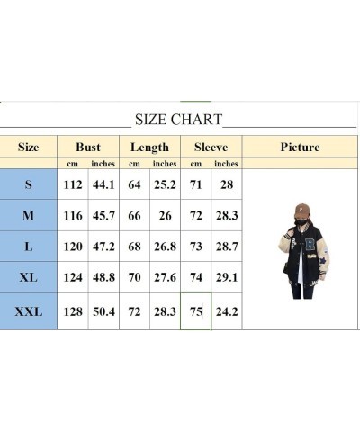 Varsity Jacket Women Crop Jacket Motorcycle Jacket Baseball Jacket Y2k Streetwear Women Bomber Jacket Women Black $19.79 Jackets