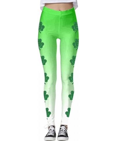 Mardi Gras Leggings for Women Carnival Party Costume Gredient Print High Waisted Tummy Control Festival Outfits Yoga Pants Z0...