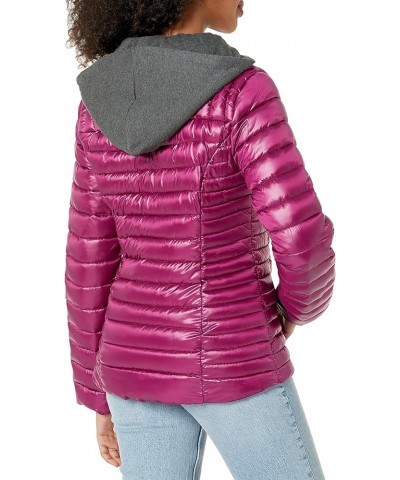 Women's Light Packable Jacket Quilted, Transitional Puffer Magenta $31.03 Jackets