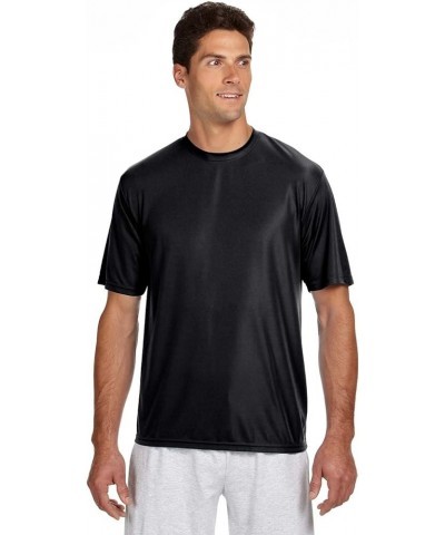 Men's Cooling Performance Crew Short Sleeve Tee Black $7.10 T-Shirts