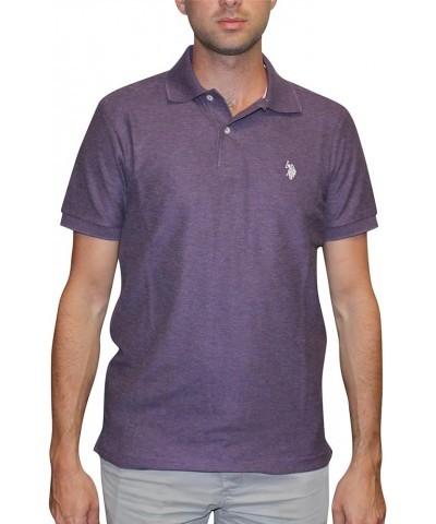 Men's Ultimate Pique Polo Purple Mountain Heather $11.15 Shirts