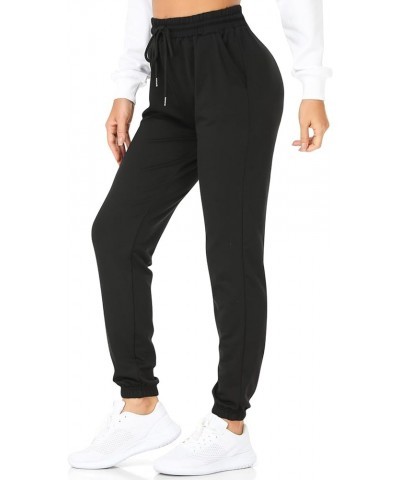 Women's Sweatpant with Pockets,Thermal Joggers for Women Running Casual Pants (S-3XL) Black/Black $17.76 Activewear