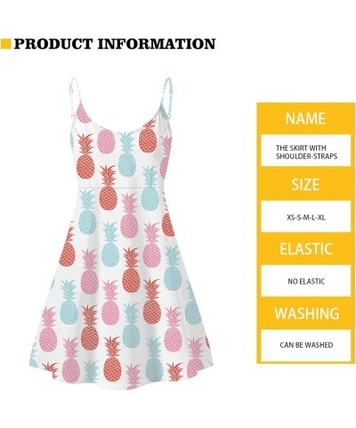 Women Girls Summer Sleeveless Dress Casual Swing Beach Cover Up Knee Length Dresses,Large Size XS-4XL Butterfly $9.03 Swimsuits