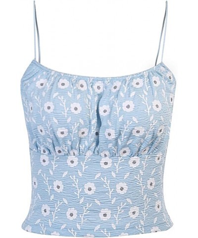 Womens Sexy Vest Sleeveless Sequin Tank Tops Casual V Neck Tunic Tees Solid Cami Blouses Loose Comfy Shirts J-blue $7.66 Tanks