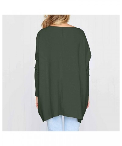 Women Lightweight 2023 Trendy Fall Sweatshirt Long Sleeve Crew Neck Pullover Tops Clothes Fall Winter Fashion 2023 5084-axfhh...