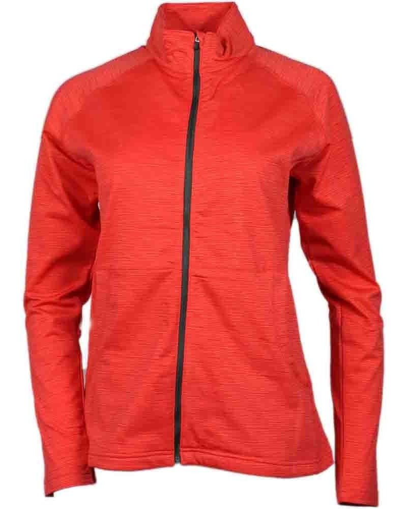 PAGE and TUTTLE Womens Print Textured Layering Jacket Casual Outerwear Athletic - Red Red $8.37 Jackets