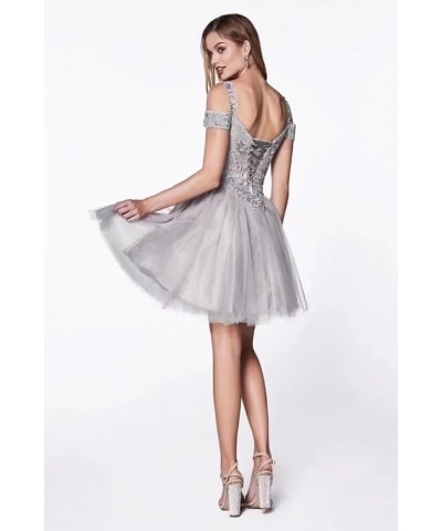 Short Homecoming Dresses for Teens Lace Appliques Tulle Prom Dress for Women Mini Cocktail Dress Ivory $25.01 Dresses