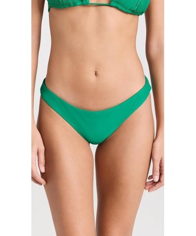 Women's Basic Ruched Bikini Bottoms - Moderate Rise, Fuller Coverage, Womens Swimsuit Bottoms - Full Ireland Green $37.22 Swi...