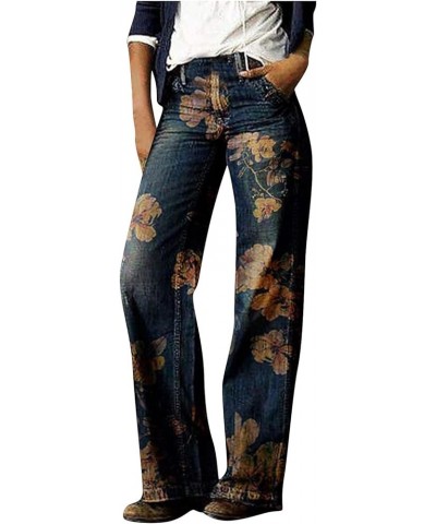 Womens High Waisted Flare Bell Bottom Jeans Boyfriend Womens High Waist Stretch Bell Bottoms Pants Womens Yellow $9.71 Jeans