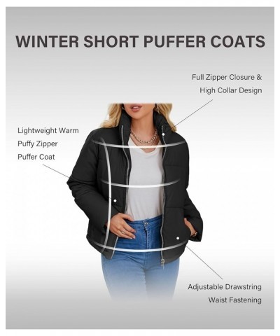 Women Faux Leather Jacket Long Quilted Hood Puffer Winter Coat Black Short $17.15 Jackets