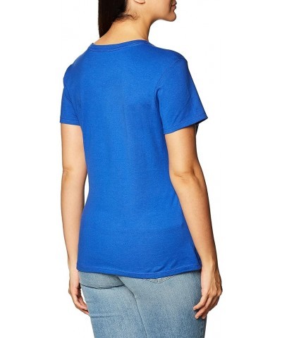 Ladies 4.5 oz., 100% Ringspun Cotton nano-T T-Shirt, DEEP ROYAL Deep Royal Blue $6.93 T-Shirts