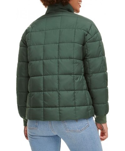 Women's Box Quilted Puffer Jacket Darkest Spruce $47.50 Jackets