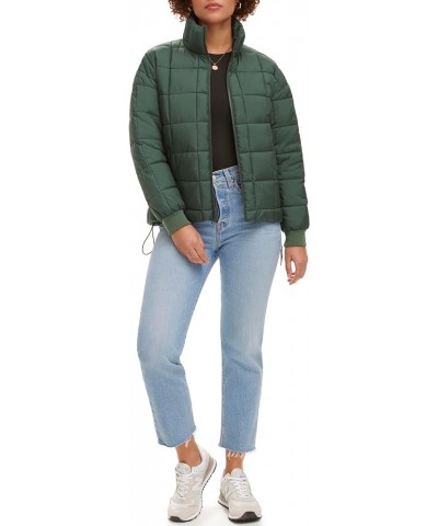 Women's Box Quilted Puffer Jacket Darkest Spruce $47.50 Jackets