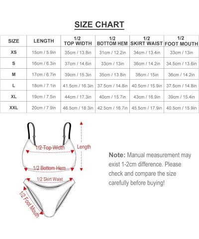 Bikini Sets Jamaica Flag Women's Swimwear Cute Bathing Suit Ruched High Cut Swimsuit Summer M XX-Large Style-1-1 $15.60 Swims...