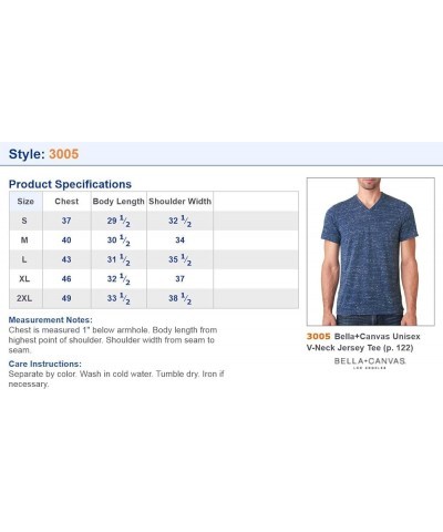 Men's Comfortable V-Neck Soft Fitted Jersey T-Shirt Kelly $7.82 T-Shirts